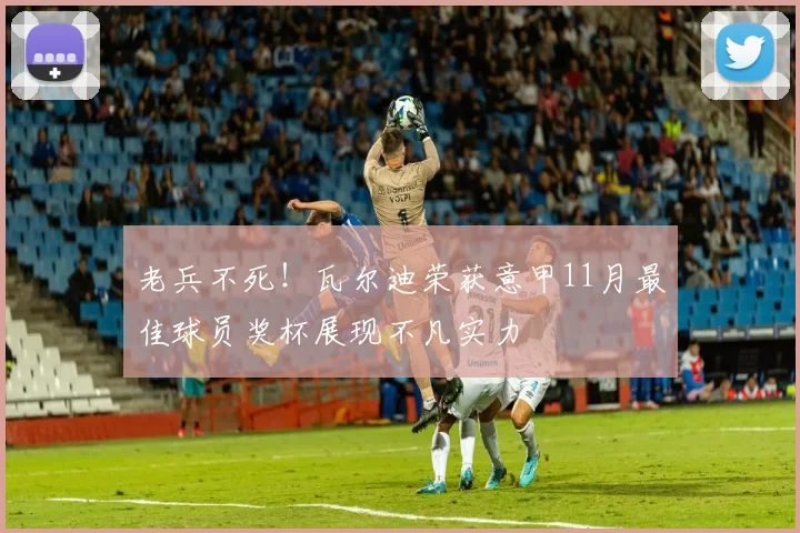 老兵不死！瓦尔迪荣获意甲11月最佳球员奖杯展现不凡实力